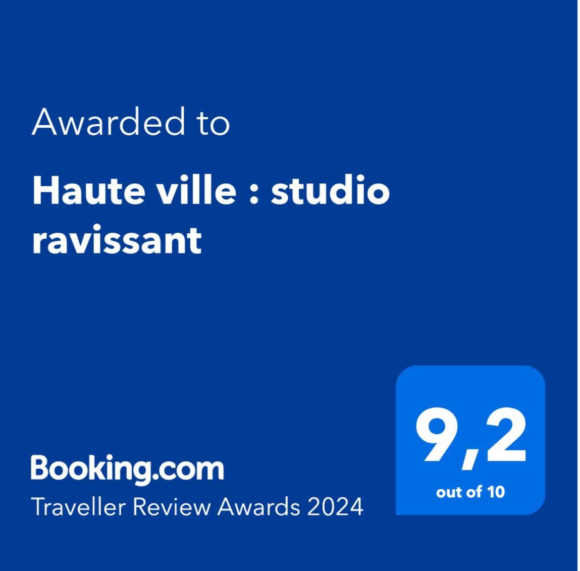 Haute Ville : Studio Ravissant Granville Exterior photo